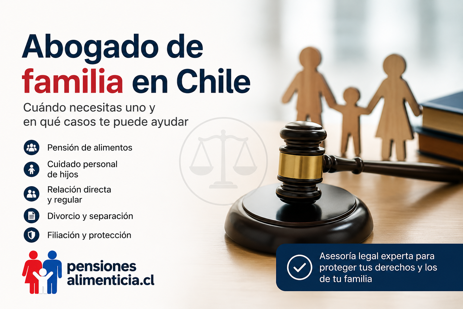 Imagen ilustrativa sobre abogado de familia en Chile: cuándo necesitas uno y en qué casos te puede ayudar
